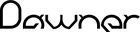 Dawner Font
