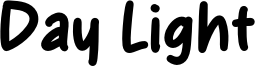 Day Light Font