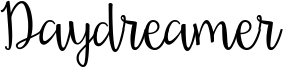 Daydreamer Font