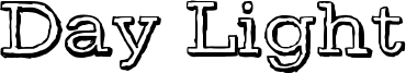 Day Light Font