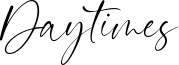Daytimes Font