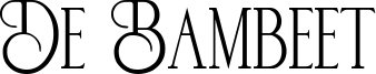 De Bambeet Font