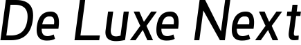 De Luxe Next Italic.ttf