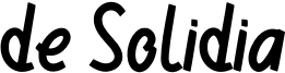 de Solidia Font