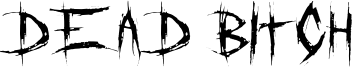DeadBitch-Regular.otf