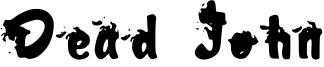 Dead John Font