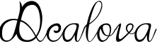 Dealova.otf