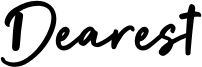 Dearest Font