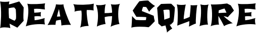 Death Squire Font