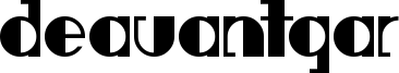 Deavantgar Font