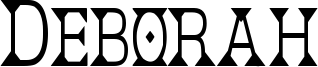 Deborah Condensed.ttf