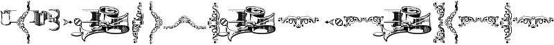 Deborah Extras Ornaments Font