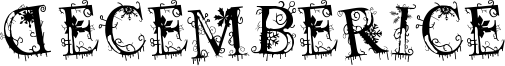 Decemberice Font