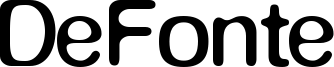 DeFonteNormale.ttf