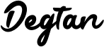 Degtan-PersonalUse.otf