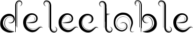 Delectable Font