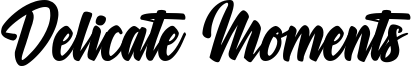 Delicate Moments Font