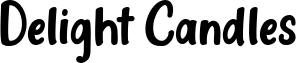 Delight Candles Font