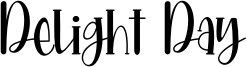 Delight Day Font
