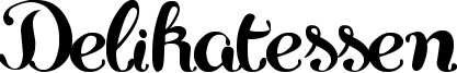 Delikatessen Font