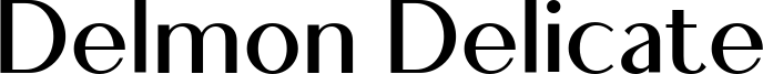 Delmon Delicate Font