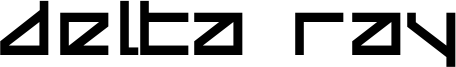 Delta Ray Font
