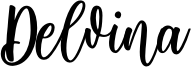 Delvina Font