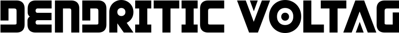 Dendritic Voltage Font