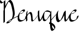 Denique Font