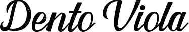 Dento Viola Font
