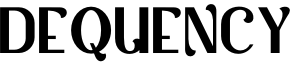 Dequency Font