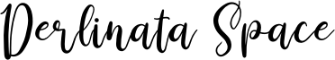 Derlinata Space Font
