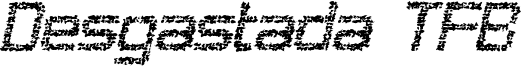 Desgastada TFB Font