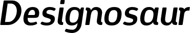 Designosaur-Italic.otf