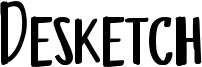 Desketch Font