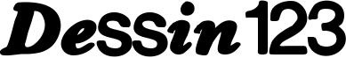 Dessin123 Font