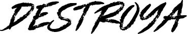 Destroya Font