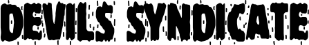 Devils Syndicate Font