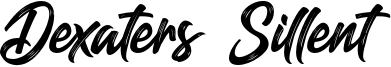 Dexaters Sillent Font