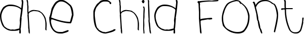 Dhe Child Font Font