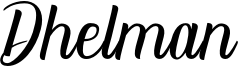 Dhelman Font