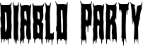 Diablo Party Font