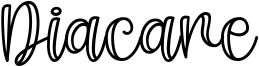 Diacare Font