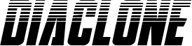 DiaClone Font