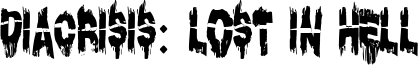 Diacrisis: Lost in Hell Font