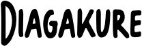 Diagakure Font