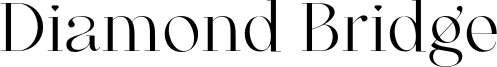Diamond Bridge Font