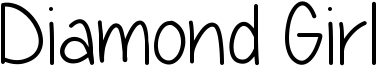 Diamond Girl Skinny.ttf