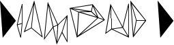 Diamond D Font