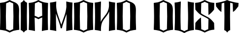 Diamond Dust Font
